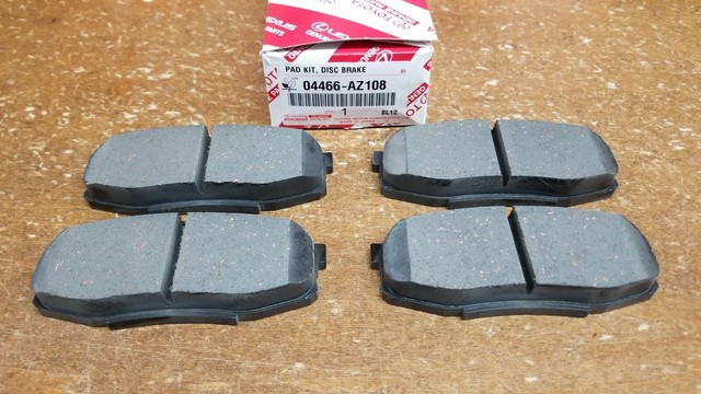 2007-2017 Toyota Tundra Front & Rear Genuine Ceramic Brake Pads with