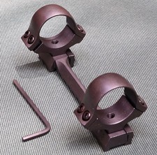 CZ452 ,CZ455, CZ457, BRNO, 1 piece rifle scope mounts, 30 mm  rings, STEEL.