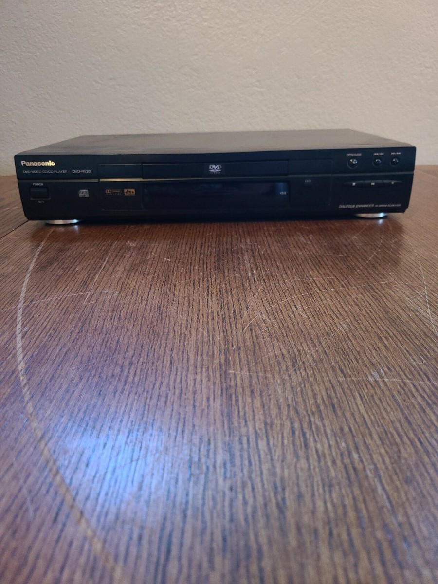 Panasonic DVD-RV20 DVD/Video CD/CD Player | eBay