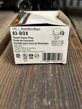 Cooper 83-Box 2 Pole 3 Wire Travel Trailer Plug 30amp 125volt