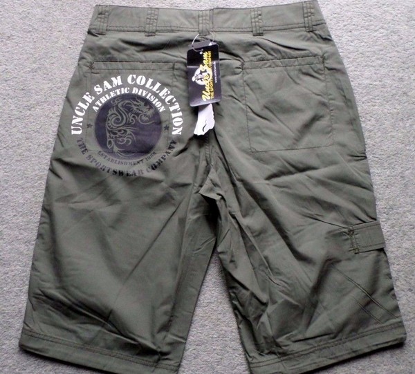 Uncle Sam Skaterhose Bermuda Shorts Kurze Hose Freizeithose Gr. S 44 - 164 Neu-image