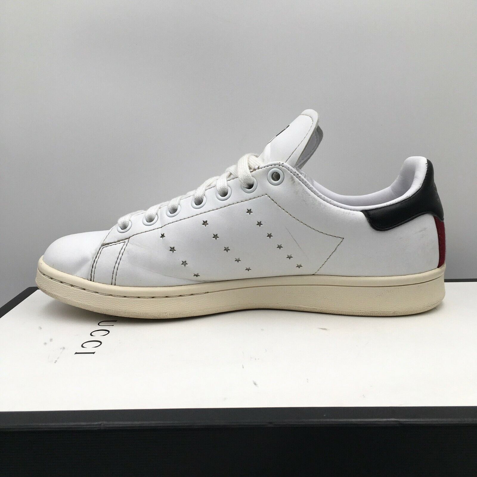 Adidas Stella McCartney Stan Smith G26984 White Low Top Sneaker Men's Size  7.5