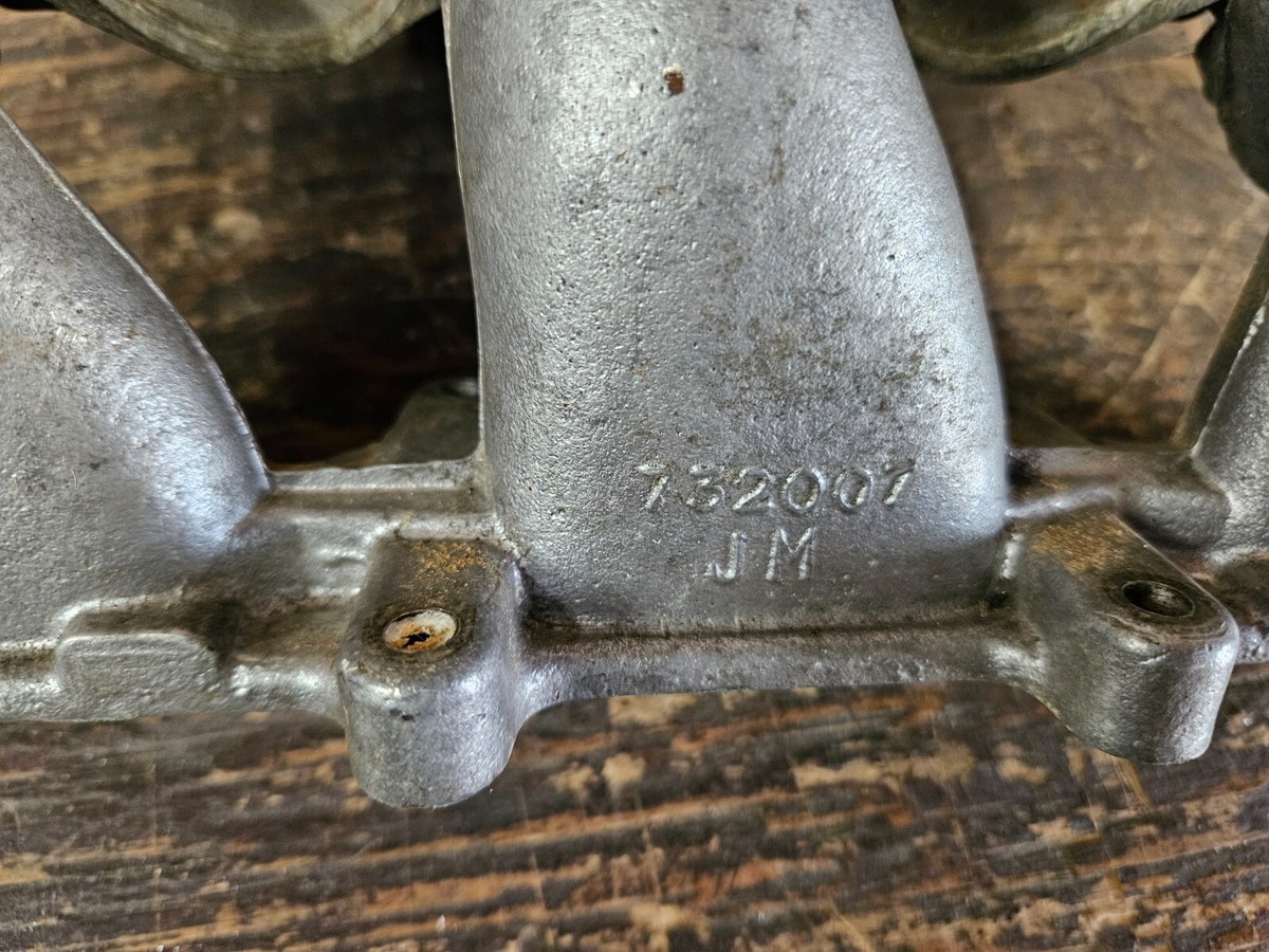 Saab 96 Manifold Triple Solex Carburetor 2 Stroke 3 Cylinder