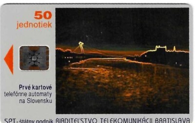 TK telephone card/phonecard 625b Slovakia No. 1 Bratislava chip variant