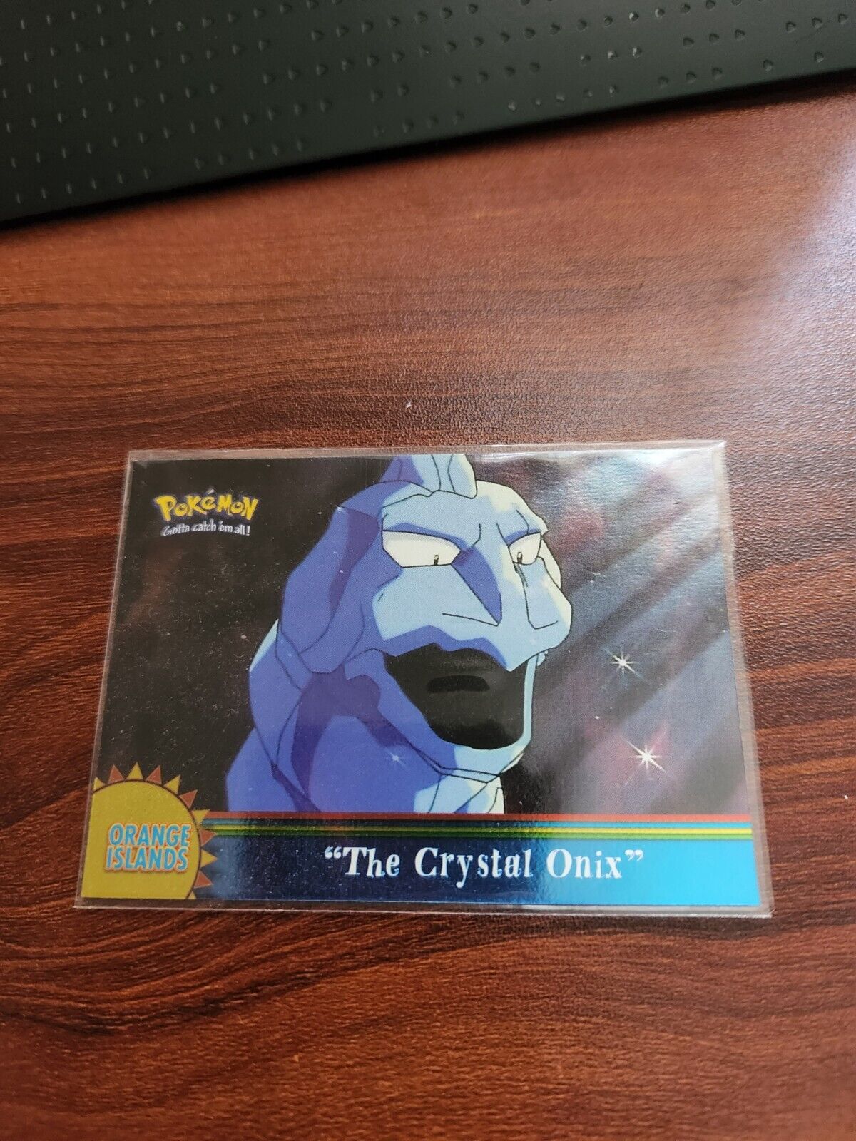 Crystal Onix Custom Pokemon Card