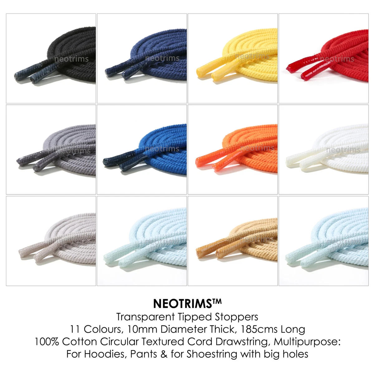 Hoodie drawstring shop cords