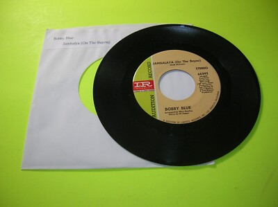Country  45  -  Bobby Blue  -  Jambalaya (On The bayou) / Moonlight Bay  -  1969