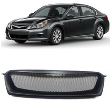 For Subaru Legacy 2010 2011 2012 Front Bumper Grill Grille Fiberglass Black 1pc For Subaru Legacy 2010 2011 2012 Front Bumper Grill Grille Fiberglass Black 1pc