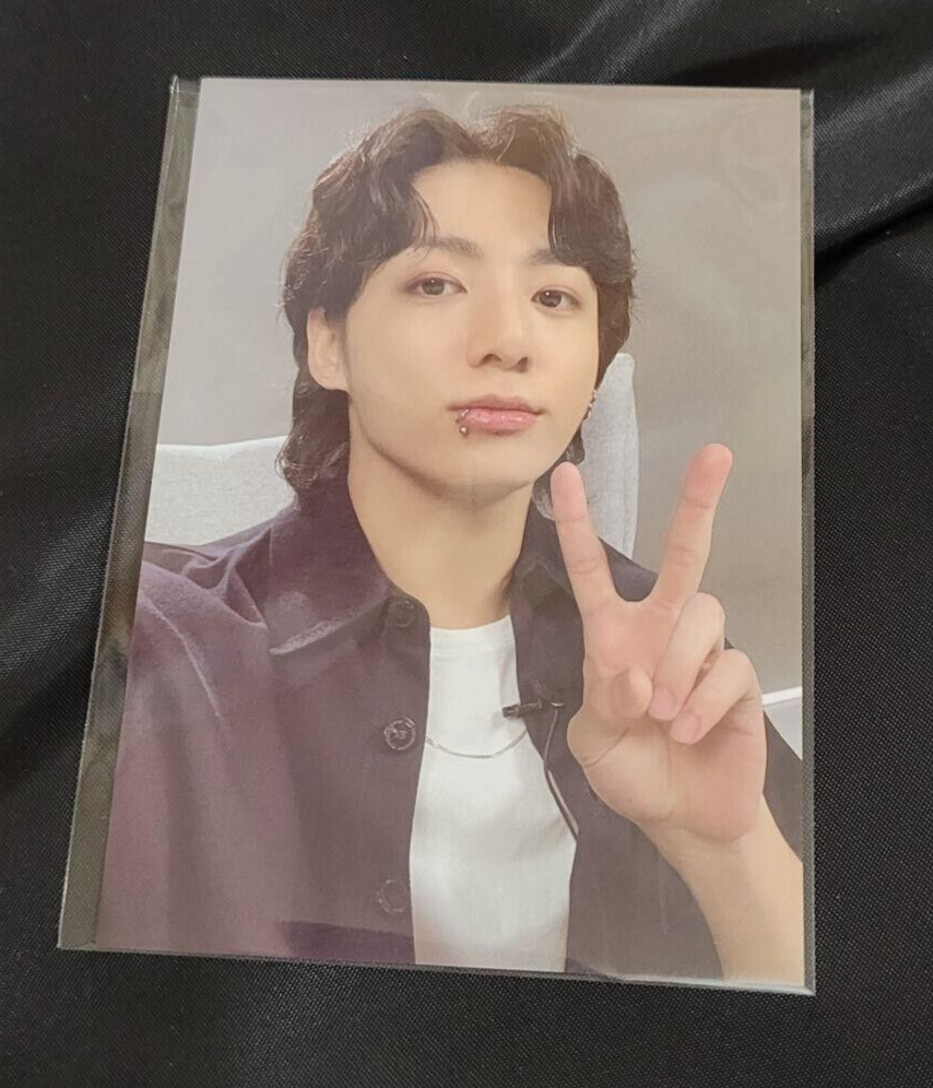 BTS JUNGKOOK GOLDEN Shoulder Bag Official Photo Card PC Only New