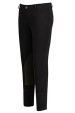 TuffRider Children's Starter Low-rise Pull-On Breech, Black, 8