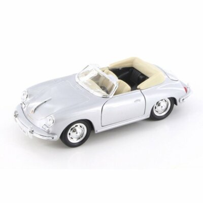 Porsche 356B Convertible Welly Diecast Model Toy Car 7.25