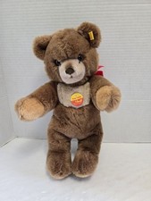 Vintage Steiff Cosy Teddy Bear Brown W Germany 5355/36 W/tag. G4