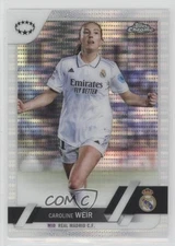 2022 Chrome UEFA Women's Champions League Pulsar Refractor Caroline Weir #50 u0u