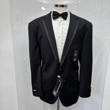 GEORGE Black Regular Fit Machine Washable Dinner Suit Jacket NEW C48R