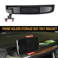 Center Console For Dodge RAM 1500 2010-17 Phone Holder Storage Box Tray Bracket