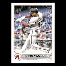 Sergio Alcantara #US279 2022 Topps Update Arizona Diamondbacks Baseball Card MLB