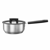 Fiskars Hard Face Stieltopf Mit Deckel Kochtopf Koch Topf Silber 1.8 L Ø 18 Cm