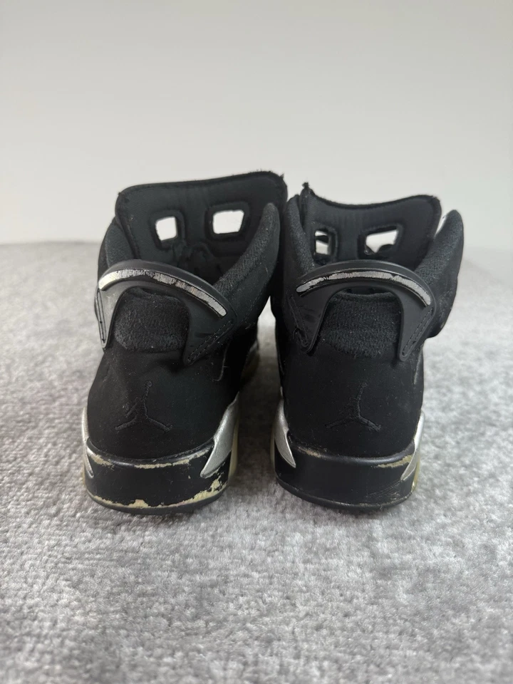 Nike Air Jordan 6 Retro GS ‘Chrome’ Size 6.5Y DX2835-001 - No Box - Image 2 of 4