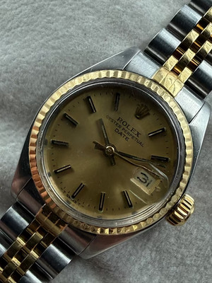 Rolex Oyster Perpetual Date   Ref. 6917   Bicolor   Automatik