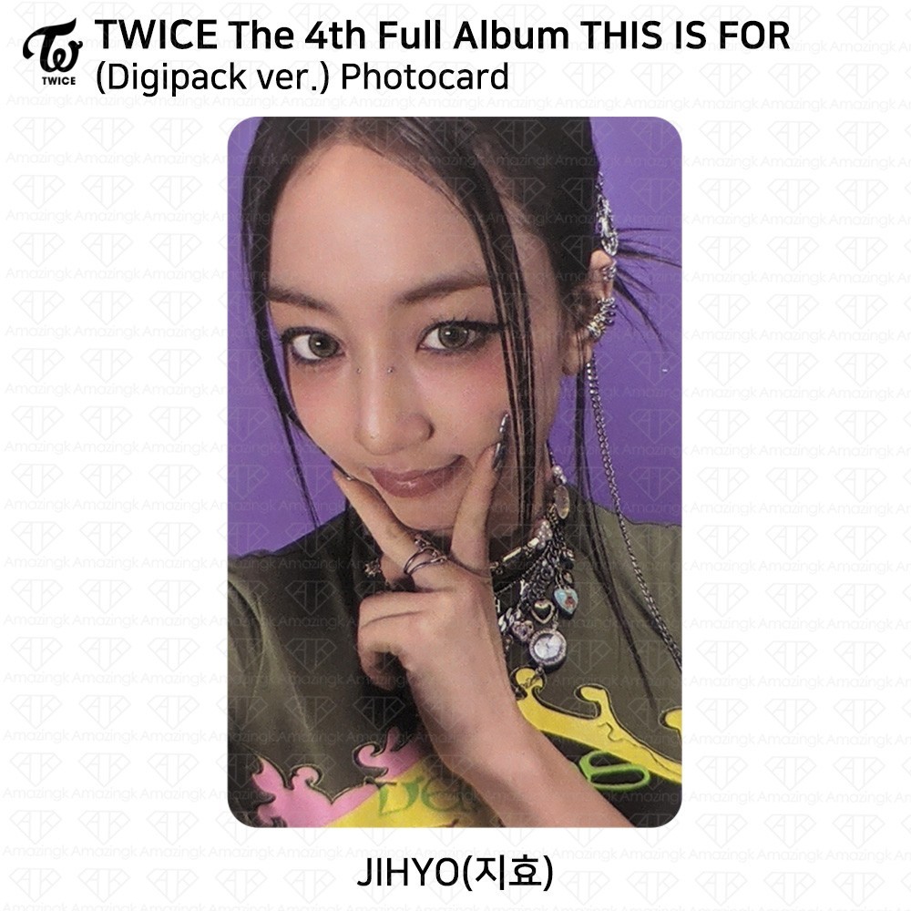 TWICE 4th Full Album THIS IS FOR Photobook / Digipack ver