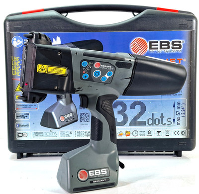 EBS 260 Handjet Mobiler Tintenstrahldrucker Inkjet Industrie Kennzeichnung Video