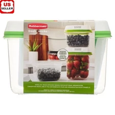 FreshWorks Produce Saver Storage Containers 6 Piece Set Food Keeper BPA Free New