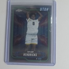 2024-25 Topps Chrome Taylor Hendricks Utah Jazz Basketball #31