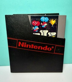 Balloon Fight (Nintendo NES, 1986)- Autentic w/ Manual & Official Dust Protector