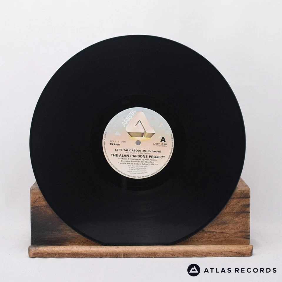 The Alan Parsons Project Let's Talk About Me 12" Single Vinyl Record - VG+/EX Foto 4 de 4