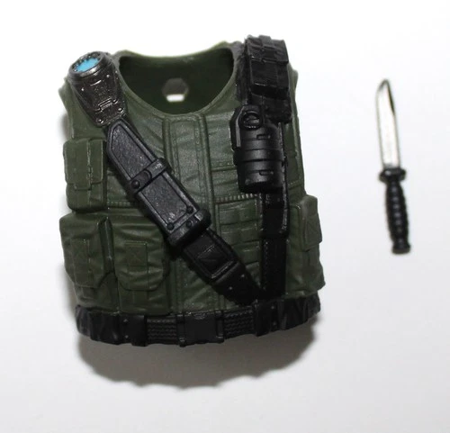 PURGE 823 Steel Corps Male Vest Knife Lot GIJOE CLASSIFIED SERIES 6" Scale 1/12