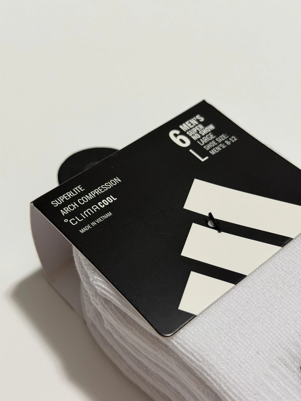 adidas Men's Superlite 3.0 Super No-Show Socks (6 Pairs)