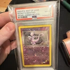 Pokémon Rocket's Mewtwo Promo Winner Reverse Holo PSA 8 Best of 008/009 2003