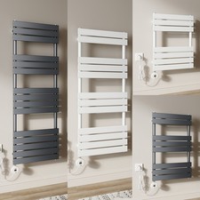 SONNI Badheizkörper Elektro Heizkörper Mit Thermostat Design Handtuchwärmer