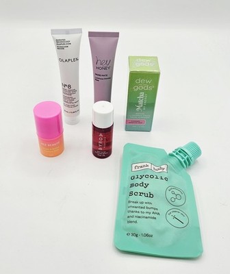 Lot Of 6 BRAND NEW IPSY Deluxe Samples For Face, Hair, And Body