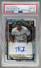 Tony Blanco Jr 2024 Bowman Chrome #CPA-TB Speckle Refractor Auto 137/299 PSA 10