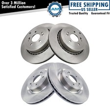 Front & Rear Brake Rotors Set Fits 19-24 Genesis G70 18-23 Kia Stinger