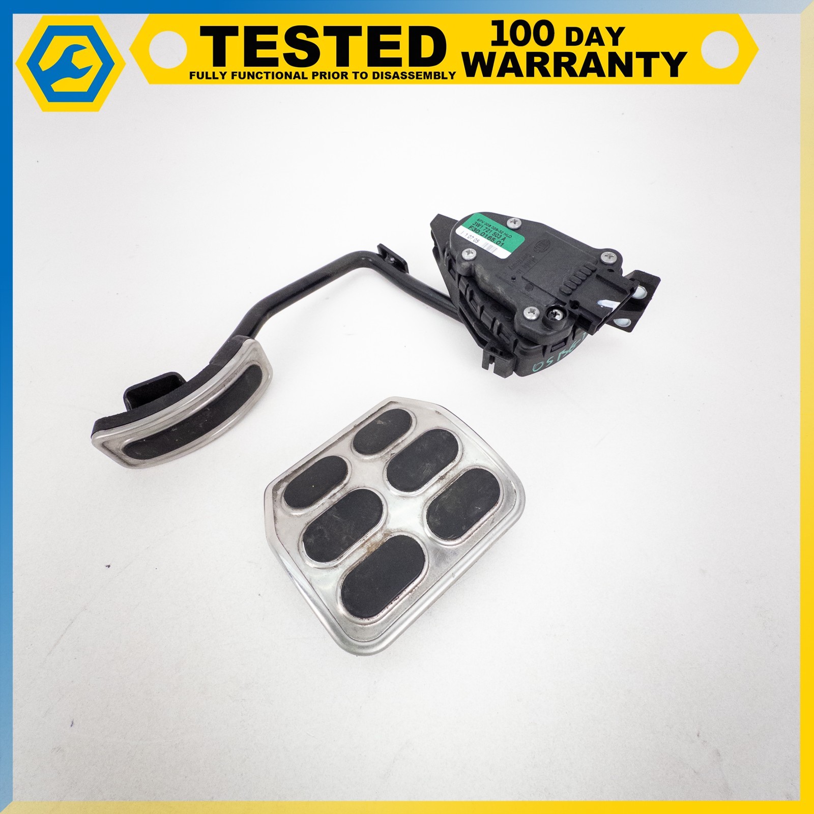 03-12 BENTLEY CONTINENTAL GT GAS ACCELERATOR PEDAL & BRAKE PEDAL COVER OEM