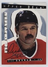 1994-95 Upper Deck Be a Player Signatures Dirk Graham #78 Auto jg5