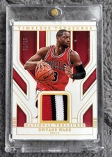 2020-21 Panini National Treasures - Timeless Treasures Materials Dwyane Wade /25