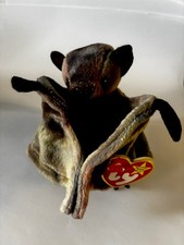 Ty Beanie Baby Batty the Bat Tie Dye 1996/1998  Errors 