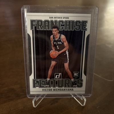 2024 PANINI DONRUSS VICTOR WEMBANYAMA #29 FRANCHISE FEATURES ROOKIE SPURS