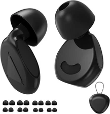 28dB Noise Reduction Ear Plugs, EarPlugs for Sleeping in Flexible Silicone