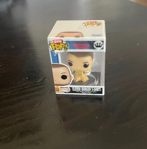 Bitty Pop! Eleven ( Burger T-Shirt ) - 1" MINI 1/6 - Stranger Things - Netflix
