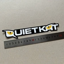 Immediate decision QUIETKAT sticker Electric bike e bike seal decal outdoor camp