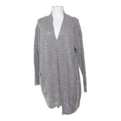ONLY Blue Behavior, Strickjacke, Damen, Größe: M, Grau, Acryl, Einfarbig #nBZ