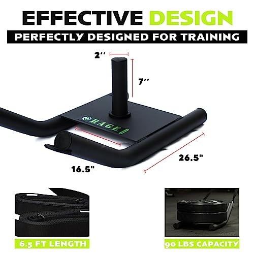 Weight Sled, Speed Training Pull Sled, Workout Sled, Fitness Full Strength - Afbeelding 5 van 8