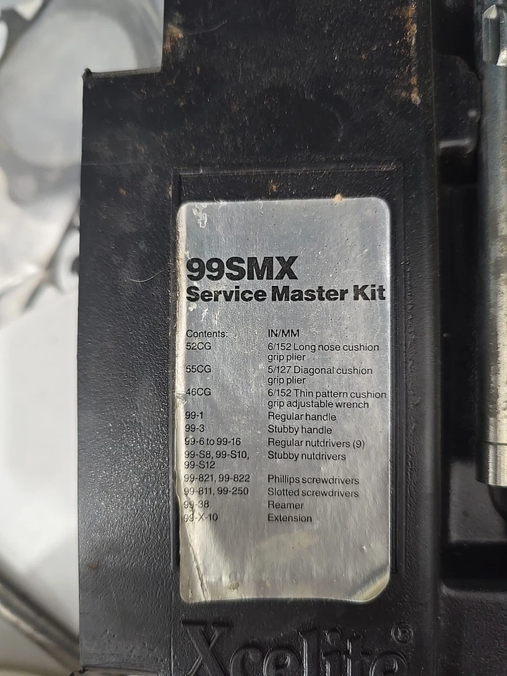 Vintage Xcelite 99SMX Service Master Kit Made In USA with Case - Image 2 of 4