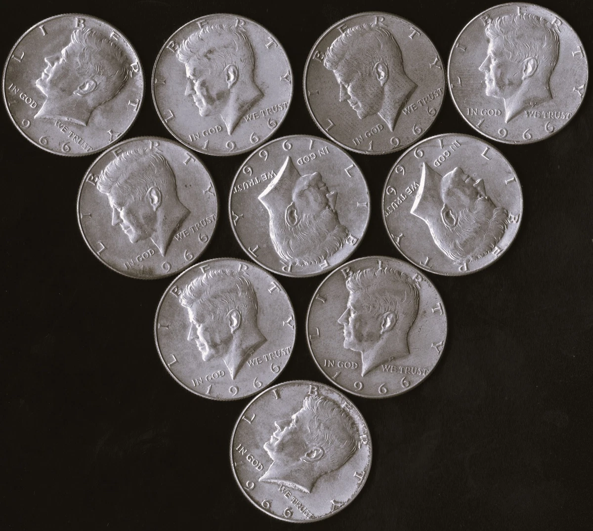 Circulated 1966 Kennedy US Half Dollars (1964-Now) for sale | eBay