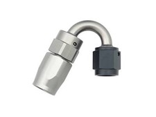 MR GASKET SHADOW SERIES AN FITTING F15010 150 DEGREE FOR -10 BRAIDED HOSE