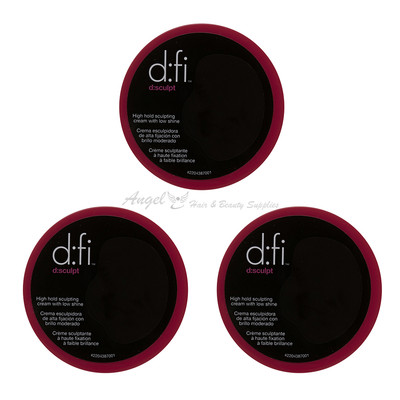 D:fi d:sculpt High Hold Low Shine Hair Sculptor 75g x 3